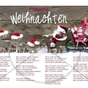 Weihnachts E-Card - Elchparade - witzige Weihnachtsgrüße (0116)