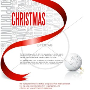 E-Card - Moderne Weihnachtsgrüße einfach online kaufen, Englisch (0154)