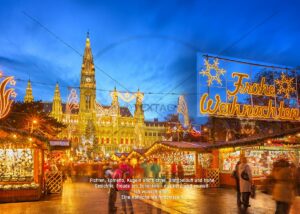 ökologische E-Card - Weihnachtsgrüße vom Weihnachtsmarkt in Wien (179)