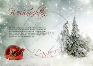 nostalgisch romantische Weihnachts eCard "Winterlandschaft" E-Cards ohne Werbung kaufen. (235)