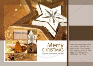 nostalgische Weihnachts E-Card mit Keksen und Zuckerguss (294)