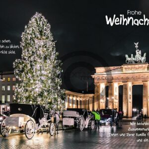 Geschäftliche Weihnachts-E-Cards - Weihnachtsgrüße aus Berlin (0384)