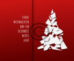 geschäftliche Weihnachts eCard in Deutsch oder Englisch, ohne Werbung (437) Version Deutsch