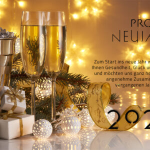 geschäftliche Neujahrsgrußkarte, E-Card mit Spruch, ohne Werbung (654)