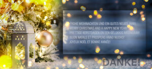 nostalgische, geschäftliche Weihnachts E-Card, Spruch mehrsprachig, ohne Werbung (0685)