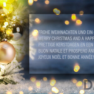 nostalgische, geschäftliche Weihnachts E-Card, Spruch mehrsprachig, ohne Werbung (0685)