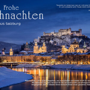 E-Card Weihnachten in Salzburg, mit Spruch, geschäftlich, ohne Werbung (764)