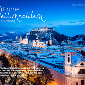 E-Card Weihnachten in Salzburg, mit Spruch, geschäftlich, ohne Werbung (765)