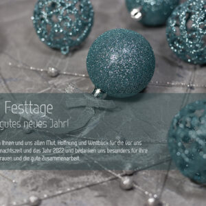 edle Weihnachts E-Card für Kunden- Frohe Festtage - ohne Werbung, mit Spruch (769)