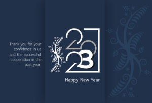 Happy New Year, geschäftliche Neujahrs E-Card mit Spruch in EN, ohne Werbung (632)