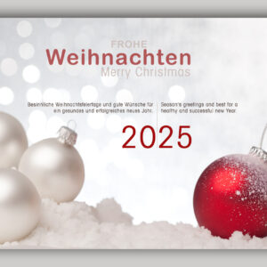 extravagente Weihnachts E-Card mit Spruch in deutsch & englisch (267)