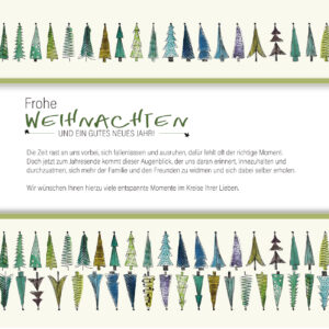 abstrakte, umweltfreundliche Weihnachts eCard, mit Spruch, ohne Werbung (908)