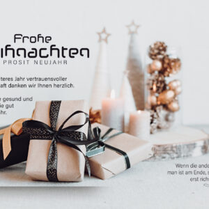 digitale Weihnachts E-Card geschäftlich, ohne Werbung, mit Spruch (928)
