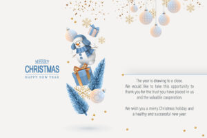edle geschäftliche Weihnachts E-Card in Pastell mit Spruch/EN, ohne Werbung (932)