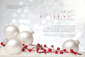 edle digitale Weihnachtskarte, E-Card für Kunden mit Spruch, ohne Werbung (1004)