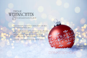 sehr elegante Weihnachtskarte, Weihnachts E-Card geschäftlich mit Spruch, ohne Werbung (1014)