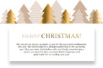stylische geschäftliche, digitale Weihnachts E-Card mit Spruch auf Englisch, ohne Werbung (1232)