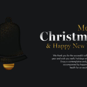 außergewöhnliche geschäftliche Weihnachts Business E-Card ohne Werbung, mit Spruch in EN (1390)